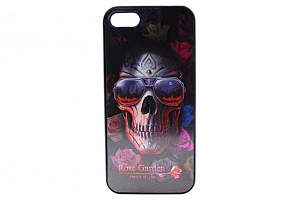 Чехол Drobak 3D для Apple iPhone 5 "Череп"