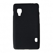 Чехол Drobak Elastic PU для LG Optimus L5 II E450 (Black)
