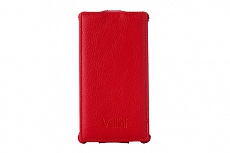 Чехол Vellini Lux-flip для Sony Xperia C C2305 (Red)