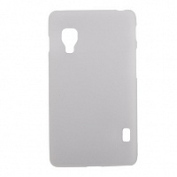 Чехол Drobak Elastic PU для LG Optimus L5 II E450 (White Сlear)