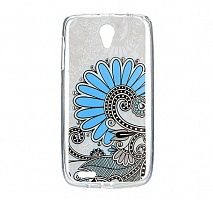 Чехол Drobak Cristall PU (AV214) для Lenovo S650