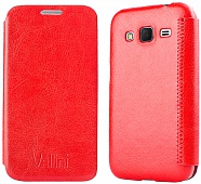 Чехол Vellini Book Style для Samsung Galaxy Core Prime SM-G360H (Red)