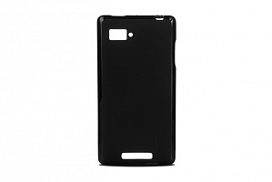 Чехол Drobak Elastic PU для Lenovo Vibe Z (K910) (Black)