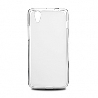 Чехол Drobak Elastic PU для Lenovo S960 (White Clear)