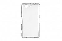Чехол Drobak Elastic PU для Sony Xperia Z3 Compact D5803 (White Clear)