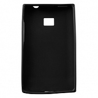Чехол Drobak Elastic PU для LG Optimus L3 E400 (Black)