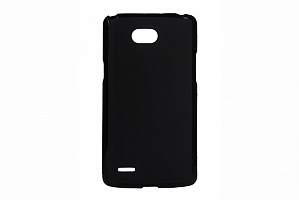 Чехол Drobak Elastic PU для LG L80 Dual D380 (Black)