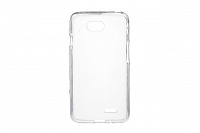 Чехол Drobak Elastic PU для LG L65 Dual D285 (White Clear)