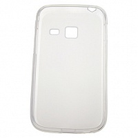 Чехол Drobak Elastic PU для Samsung S6102 (White)