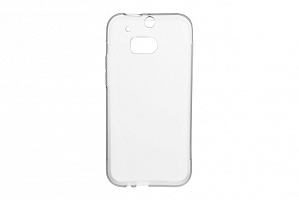 Чехол Drobak Elastic PU для HTC One M8 Dual Sim (White Clear)