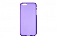 Накладка Drobak Elastic PU для Apple Iphone 6/6S (Violet Clear)