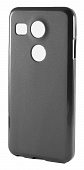 Накладка Drobak Elastic PU для LG Google Nexus 5X (Black)