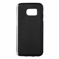 Накладка Drobak Elastic PU для Samsung Galaxy S7 Duos (Black)