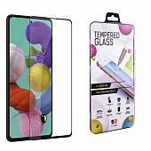 Защитное стекло Drobak для Samsung Galaxy M51 (Black) (232321)