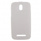 Чехол Drobak Elastic PU для HTC Desire 500 (White Clear)