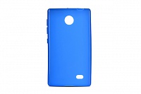 Чехол Drobak Elastic PU для Nokia X (Blue)