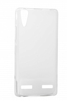 Накладка Drobak Elastic PU для Lenovo A6010 (White Clear)