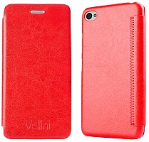 Чехол Vellini Book Style для Lenovo Sisley S90 (Red)