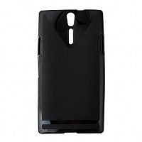 Чехол Drobak Elastic PU для Sony Xperia S LT26i (Black)