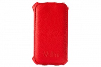 Чехол Vellini Lux-flip для Samsung Galaxy Young 2 SM-G130H (Red)