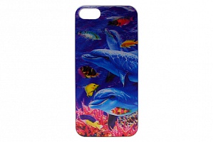 Чехол Drobak 3D для Apple iPhone 5 "Водный мир"