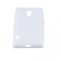 Чехол Drobak Elastic PU для LG Optimus P713 (White)