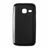 Накладка Drobak Elastic PU для Samsung Galaxy J1 mini J105H Duos (Black)