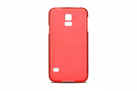 Чехол Drobak Elastic PU для Samsung Galaxy S5 G900 (Red Clear)
