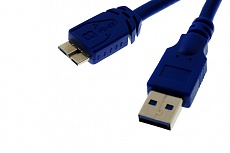 Кабель Drobak USB 3.0 AM–Micro USB Тип B 0,1м