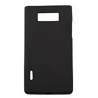 Чехол Drobak Elastic PU для LG Optimus L7 P705 (Black)