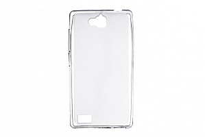 Чехол Drobak Elastic PU для Huawei Honor 3C (White Clear)