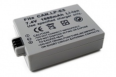 Акумулятор для фотокамери CANON LP-E5/Grey/Li-ion/7.4V/1500mAh