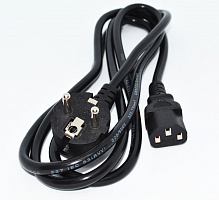 Кабель питания Drobak Schuko IEC (Black) 220V (1.8 метра) (111140)