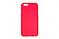 Накладка Drobak Elastic PU для Apple Iphone 6/6S (Red Clear)