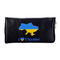 Сумочка-чехол универсальная Drobak Ukrainian (Black)