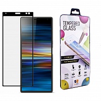 Защитное стекло  Drobak для Sony Xperia 10 Plus  (Black) (442202)