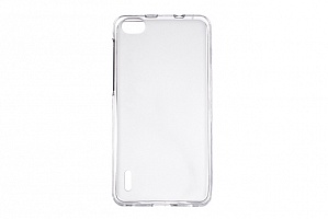 Чехол Drobak Elastic PU для Huawei Honor 6 (White Clear)
