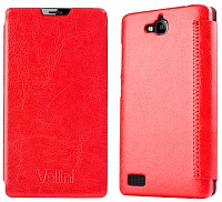 Чехол Vellini Book Style для Huawei Honor 3C (Red)