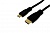 Видео кабель Drobak mini HDMI на HDMI, 0.5м 1.3 V, позолота
