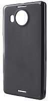 Накладка Drobak Elastic PU для Microsoft Lumia 950 XL (Black)