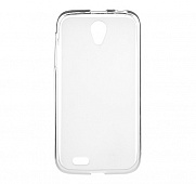 Чехол Drobak Elastic PU для Lenovo A859 (White Clear)