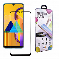 Защитное стекло - пленка Drobak Ceramics для Samsung Galaxy M31 (Black) (121203)