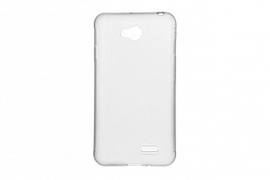 Чехол Drobak Elastic PU для LG L70 Dual D325 (White Clear)