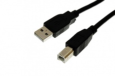 Кабель Drobak USB 2.0 AM–BM 5,0м, феррит, для принтера