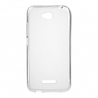 Чехол Drobak Elastic PU для HTC Desire 616 Dual Sim (White Clear)