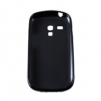 Чехол Drobak Elastic PU для Samsung I8190 (Black)