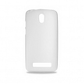 Чехол Drobak Elastic PU для HTC Desire 500 506e (White)