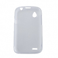 Чехол Drobak Elastic PU для HTC Desire V (White)