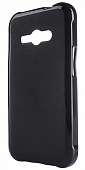 Накладка Drobak Elastic PU для Samsung Galaxy J1 Ace J110H/DS (Black)