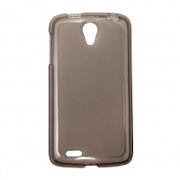 Чехол Drobak Elastic PU для Lenovo S820 (Black Clear)
